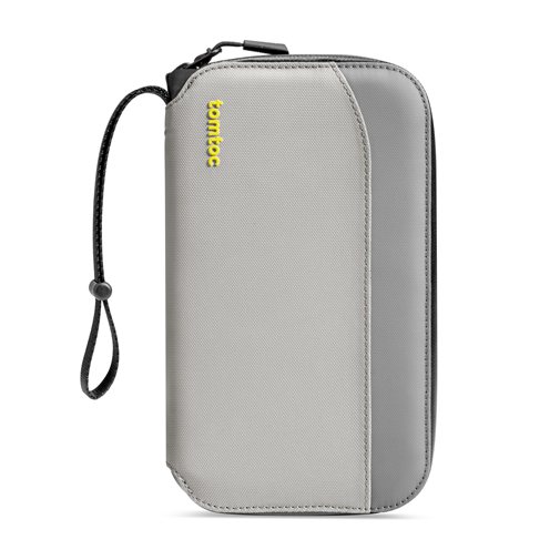 TOMTOC NAVIGATOR T03 PASSPORT HOLDER GRAY T03M1G1