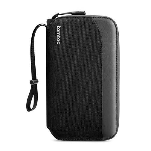 TOMTOC NAVIGATIR T03 PASSPORT HOLDER BLACK T03M1D1