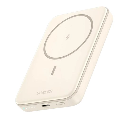 UGREEN 10000mAh Magnetic Wireless Power Bank Beige PB561 (25208)