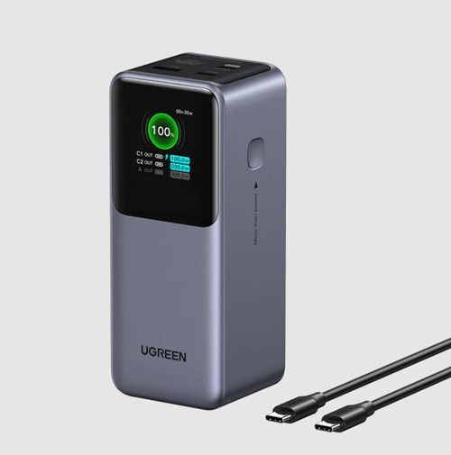 UGREEN 10000mAh Magnetic Wireless Power Bank Space Gray PB561 (25919)