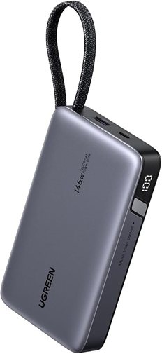 UGREEN 145W Power Bank with Built-in Cable PB551 (55992B)