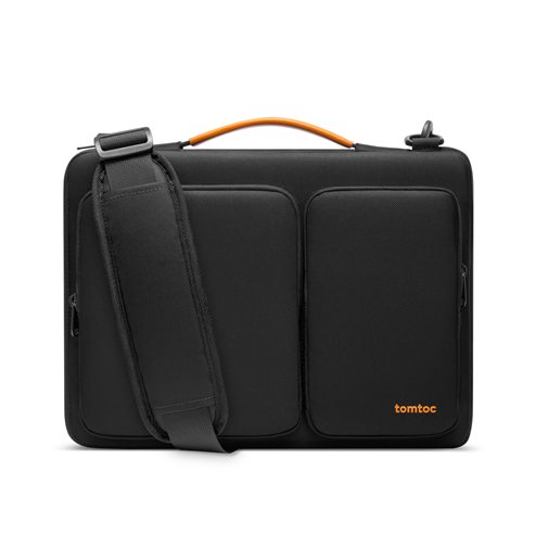 TOMTOC DEFENDER A42 LAPTOP BRIEFCASE BLACK 14" A42D3D1